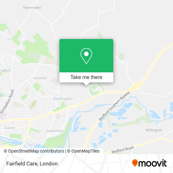 Fairfield Care map