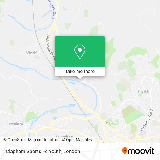 Clapham Sports Fc Youth map