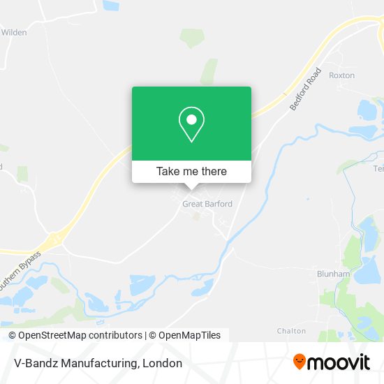 V-Bandz Manufacturing map