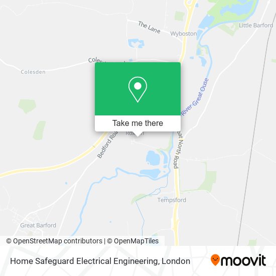 Home Safeguard Electrical Engineering map