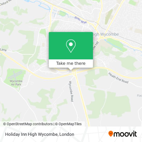 Holiday Inn High Wycombe map