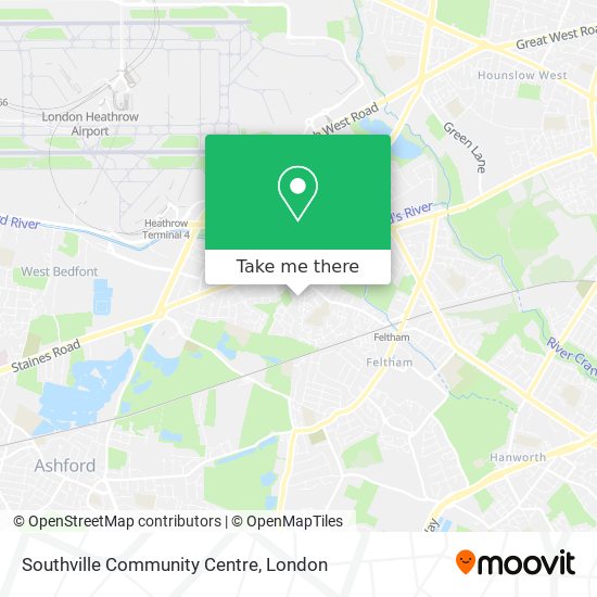 Southville Community Centre map