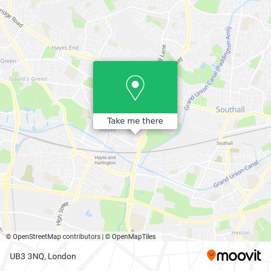 UB3 3NQ map