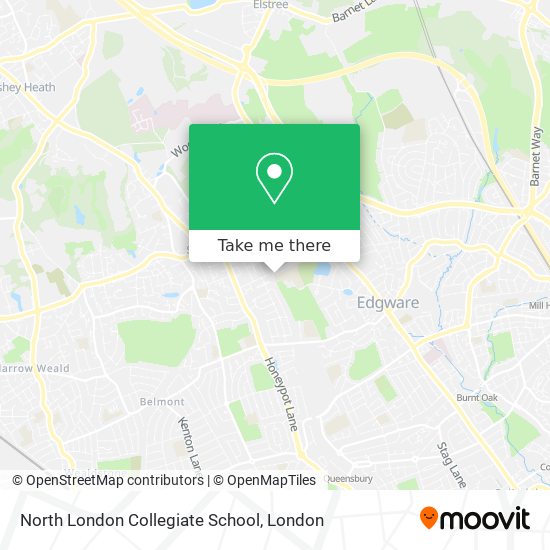 North London Collegiate School map