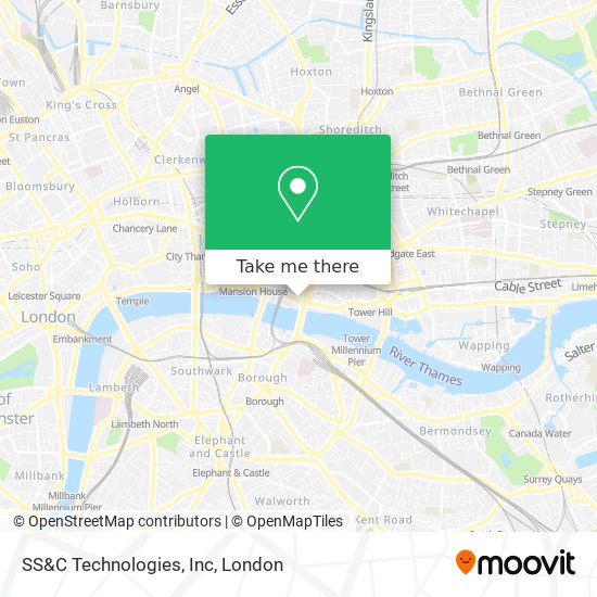 SS&C Technologies, Inc map