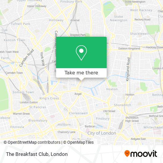 The Breakfast Club map