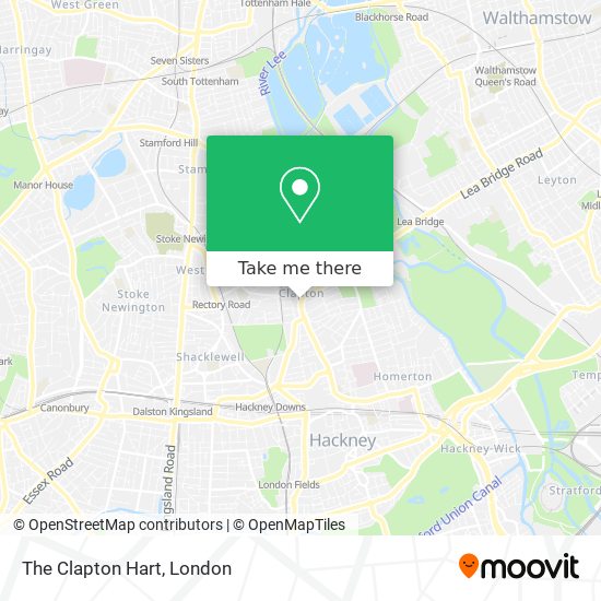 The Clapton Hart map