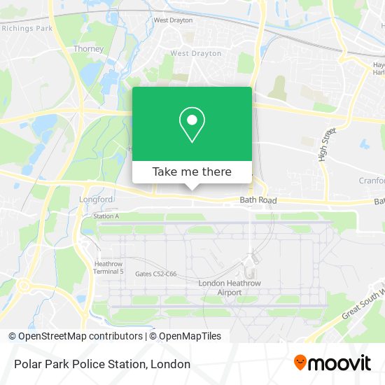 Polar Park Police Station map