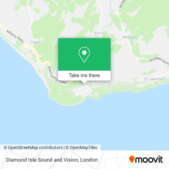 Diamond Isle Sound and Vision map