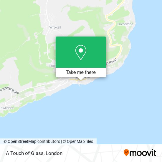 A Touch of Glass map
