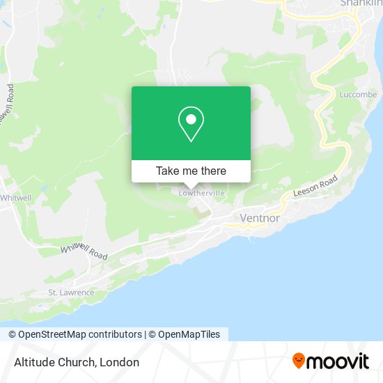 Altitude Church map