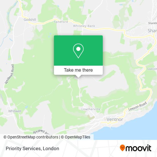 Priority Services map