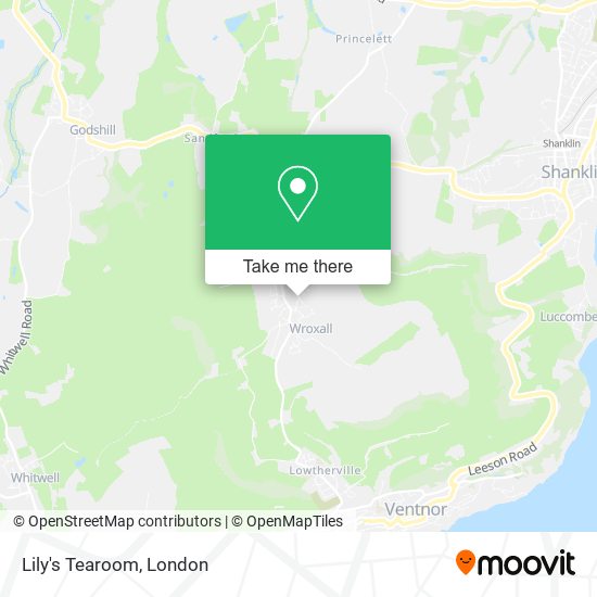 Lily's Tearoom map