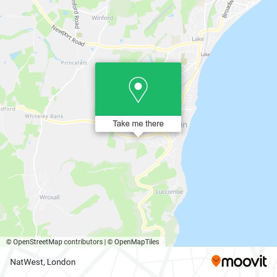NatWest map