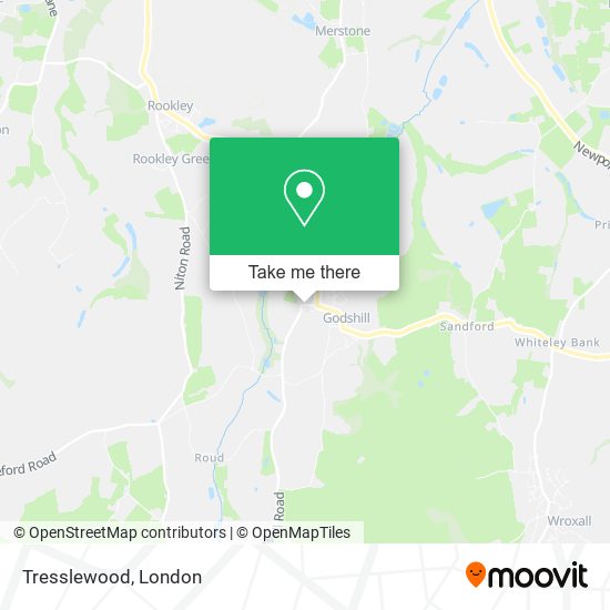 Tresslewood map