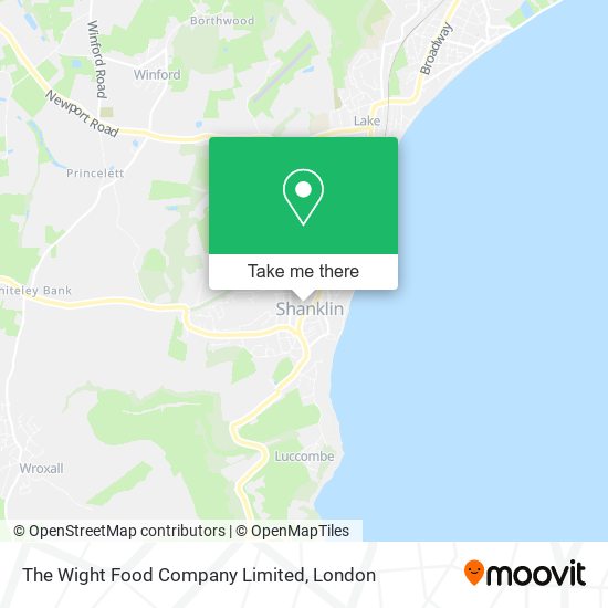 The Wight Food Company Limited map