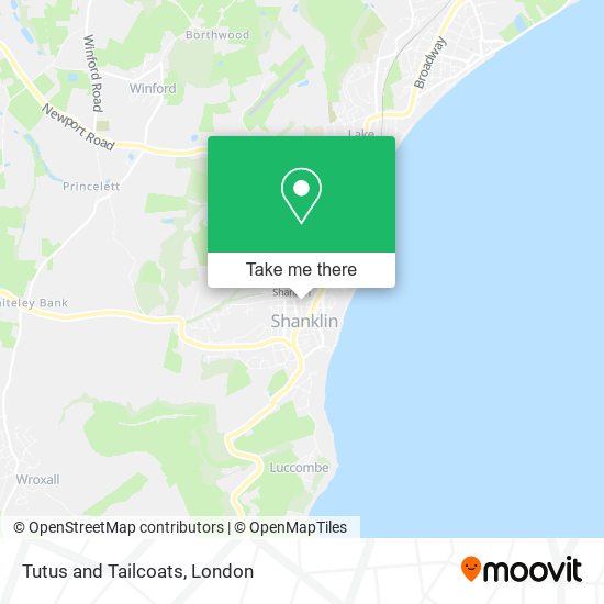 Tutus and Tailcoats map