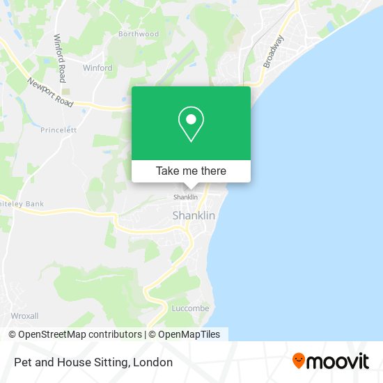 Pet and House Sitting map