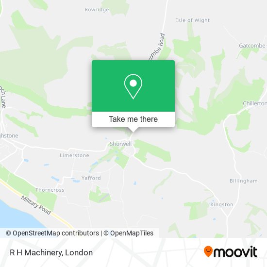R H Machinery map