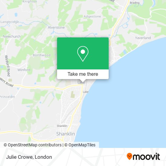 Julie Crowe map