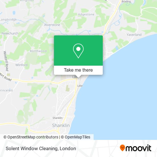 Solent Window Cleaning map