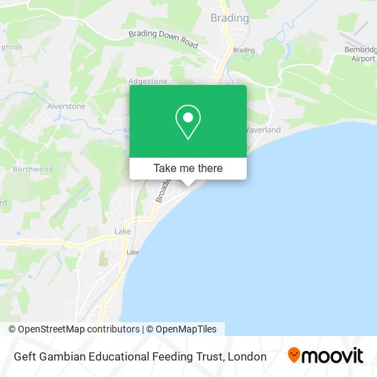 Geft Gambian Educational Feeding Trust map
