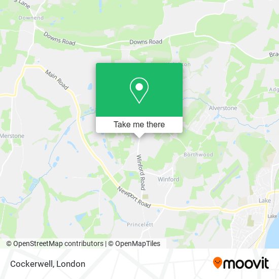 Cockerwell map
