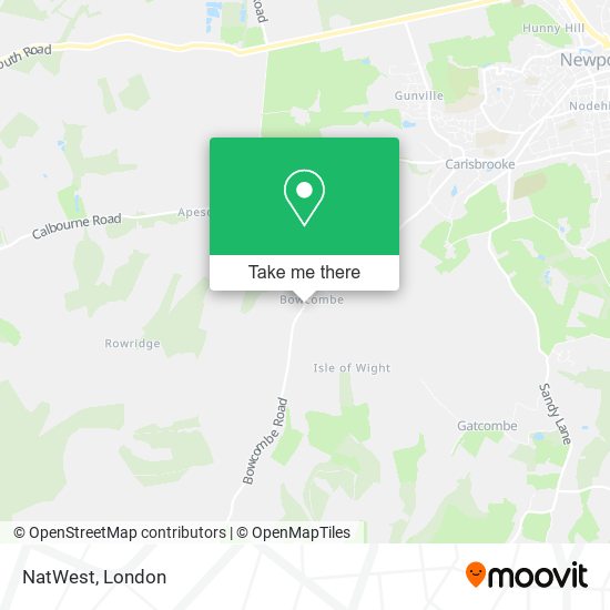 NatWest map