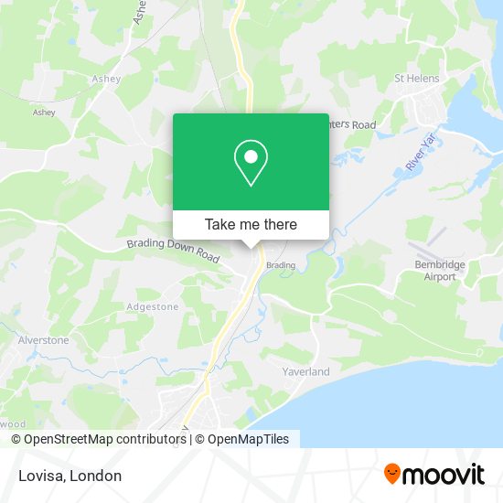 Lovisa map
