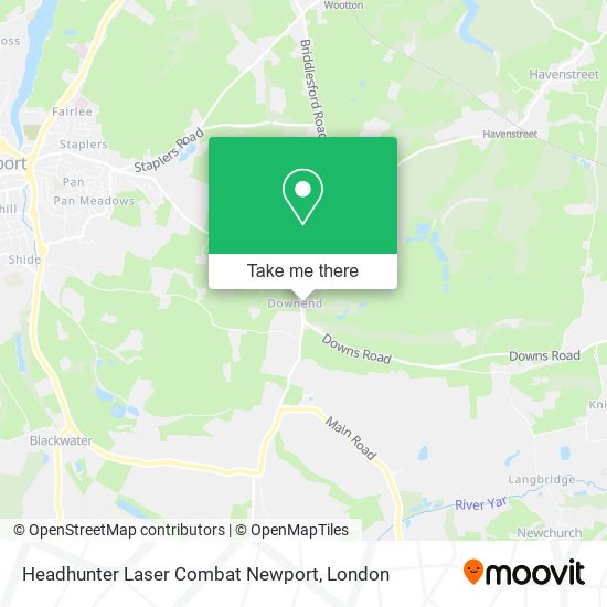 Headhunter Laser Combat Newport map