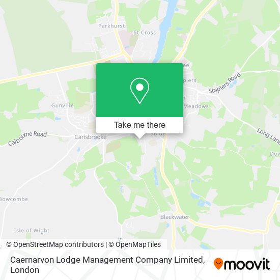 Caernarvon Lodge Management Company Limited map