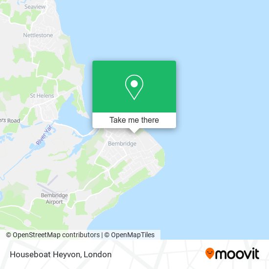 Houseboat Heyvon map