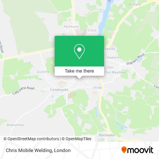 Chris Mobile Welding map