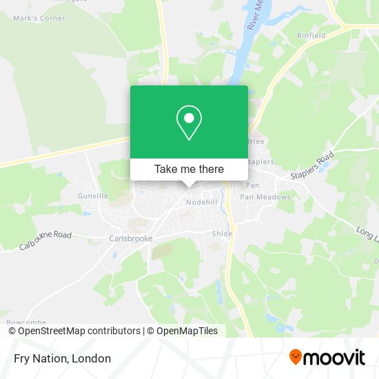 Fry Nation map
