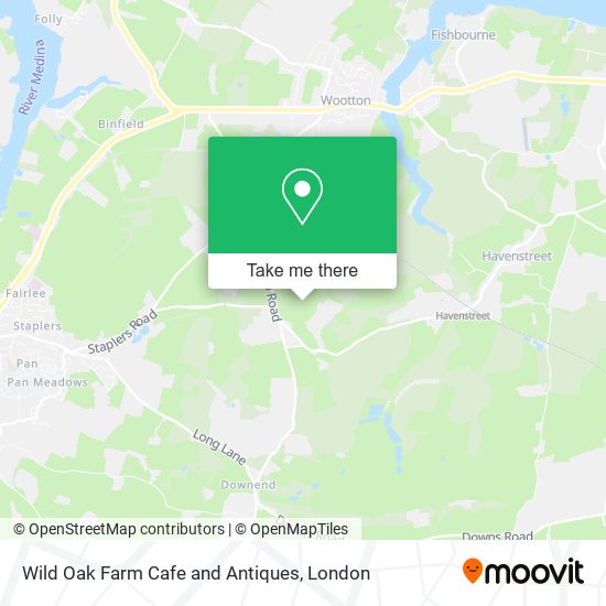 Wild Oak Farm Cafe and Antiques map