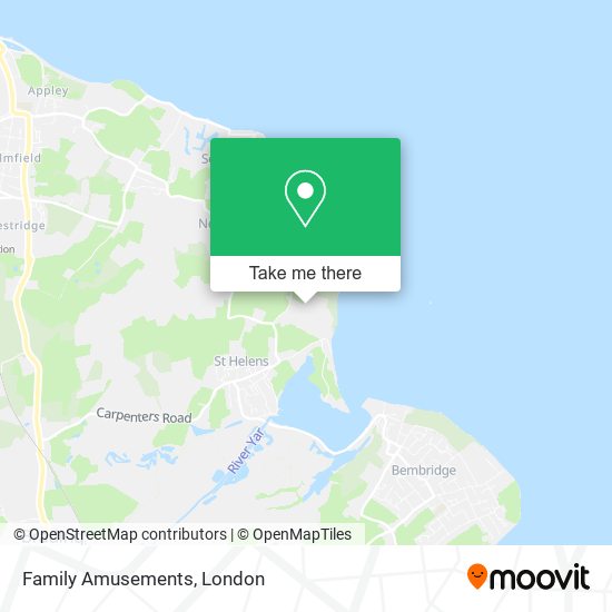 Family Amusements map