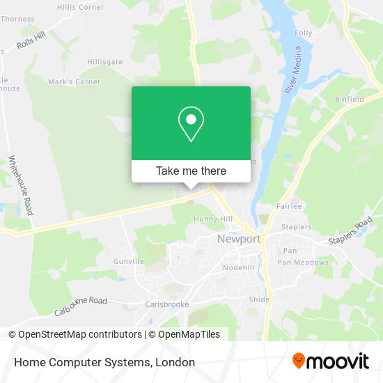 Home Computer Systems map