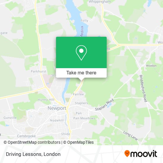 Driving Lessons map