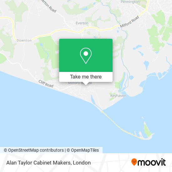 Alan Taylor Cabinet Makers map