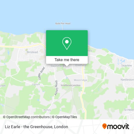 Liz Earle - the Greenhouse map