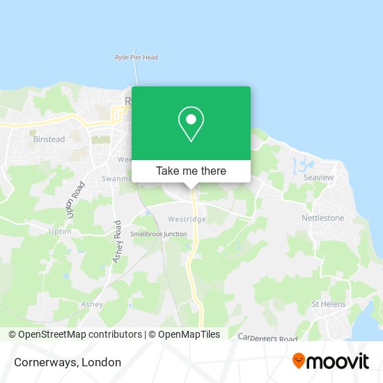 Cornerways map