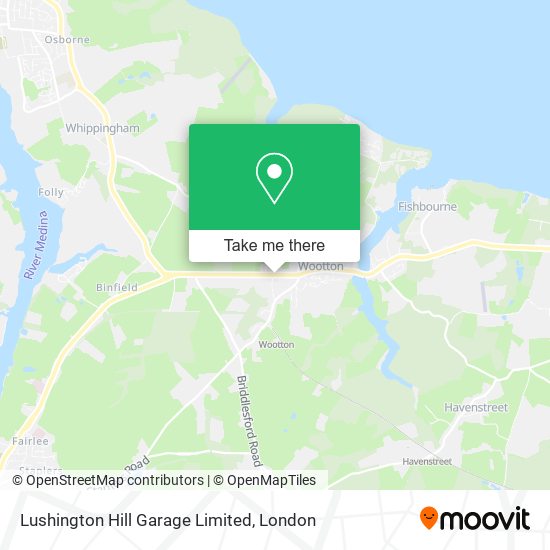 Lushington Hill Garage Limited map