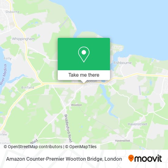 Amazon Counter-Premier Wootton Bridge map