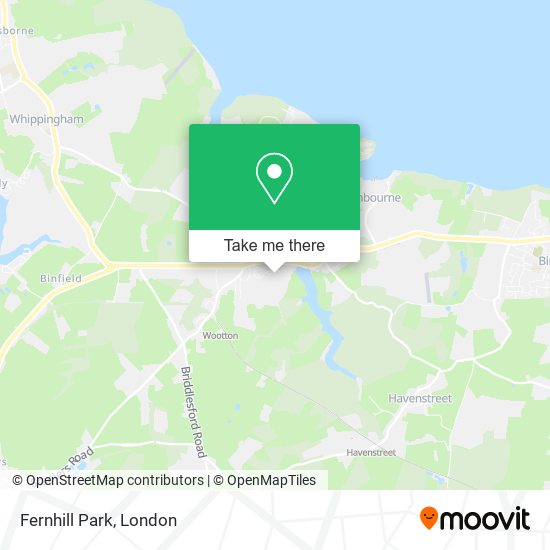 Fernhill Park map