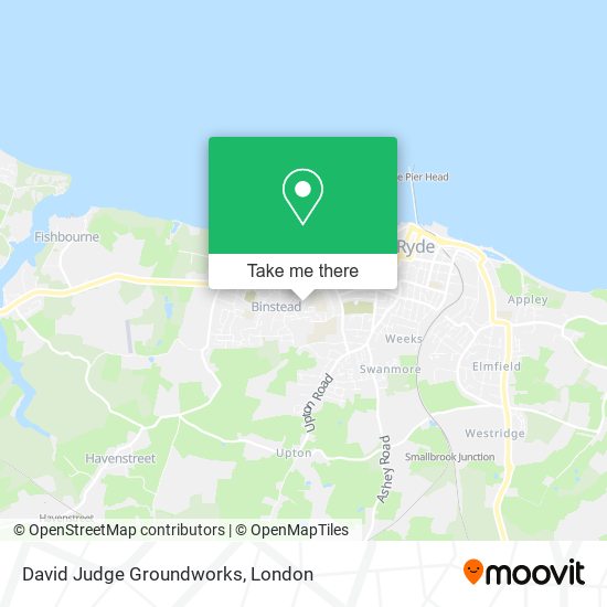 David Judge Groundworks map