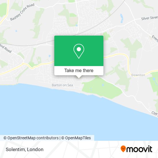 Solentim map