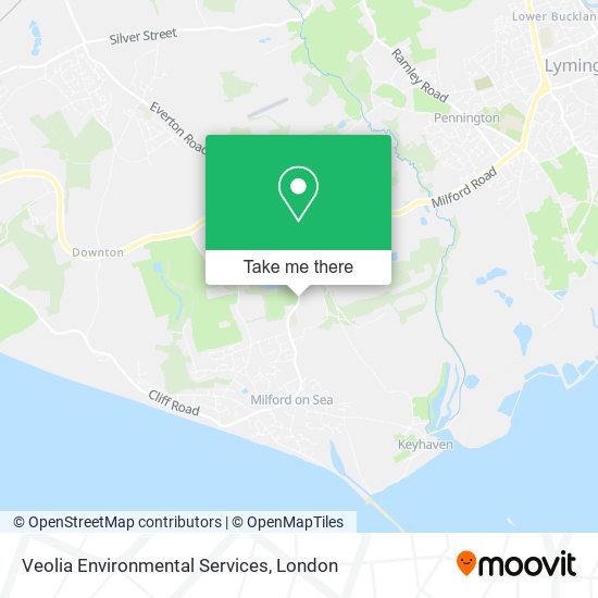 Veolia Environmental Services map