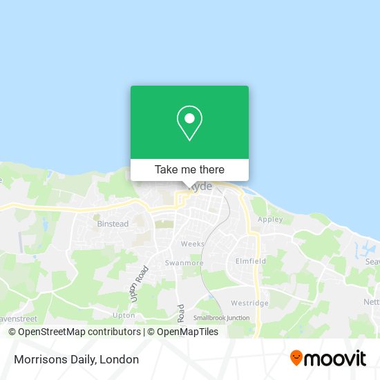 Morrisons Daily map