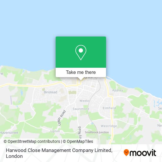 Harwood Close Management Company Limited map