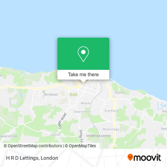H R D Lettings map